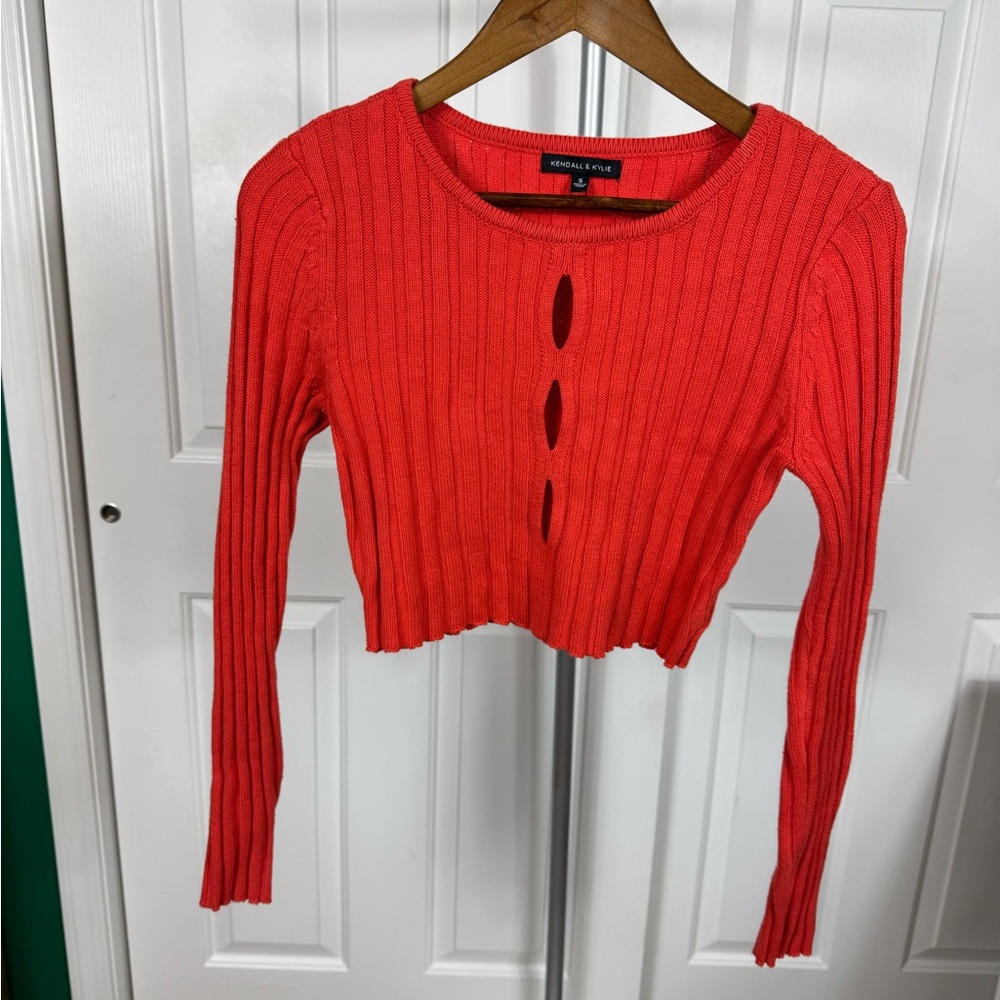 Kendall and Kylie‎ Lot Of 2 Women’s Cropped Sweater XS/S